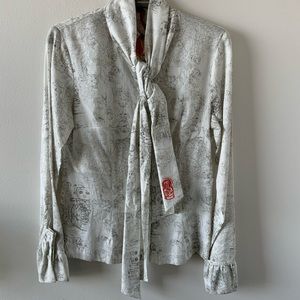 COPY - Button up shirt with Tie like design